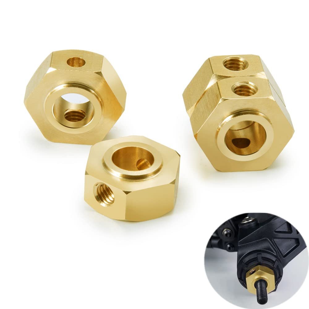イカルス RRR BGS 10 (ゴールドラベル) Amazon.com: RCLIONS 4pcs Brass RC Wheel Hex Hubs Heavy Weight