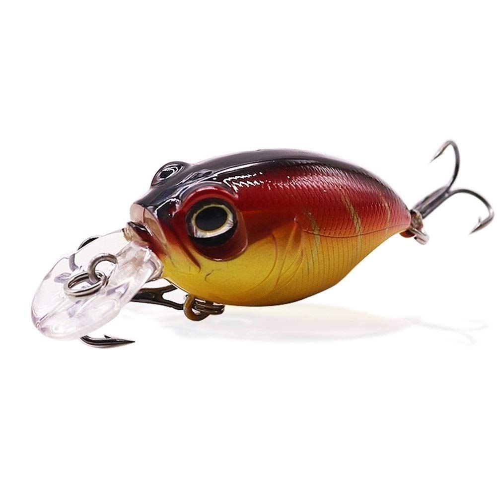 Miękkie przynęty wędkarskie, Wędkarstwo Tonąca przynęta 1 szt. Crankbait Fishing Lure 6 cm 8,4 g Pływająca Isca Sztuczny plastik Twarda przynęta Woblery Minnow Bass Szczupak Wędkarstwo karpiowe