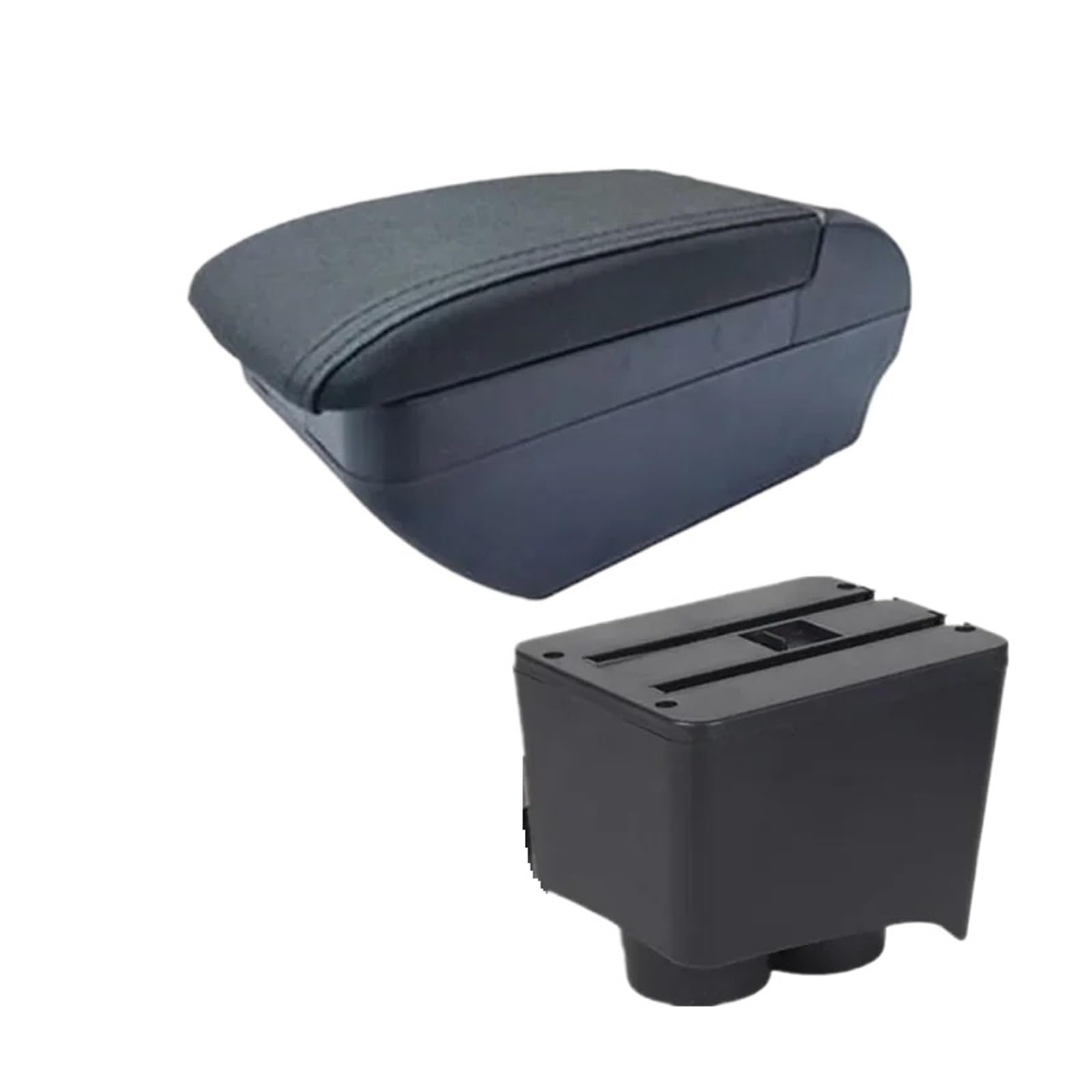 UDHQAJC For VW For Polo 9N 3 Mk4 2001-2009 Car Armrest Box Interior Storage Accessories Car Centre Console Armrest Box