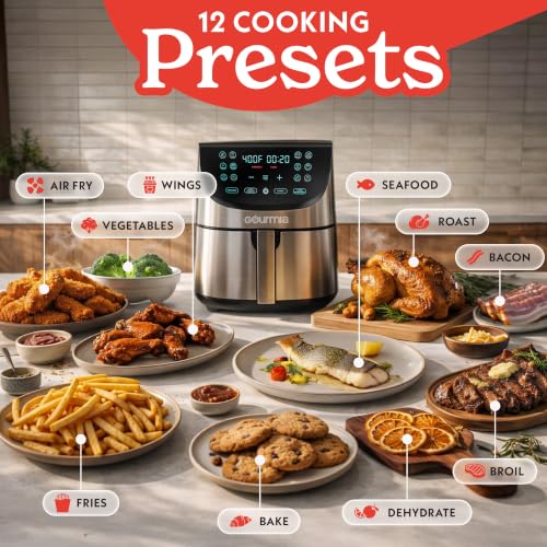 Gourmia GAF856 8qt Air Fryer — view 2