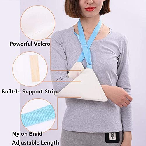 Echarpe d'épaule réglable pour immobilisation du bras en convalescence