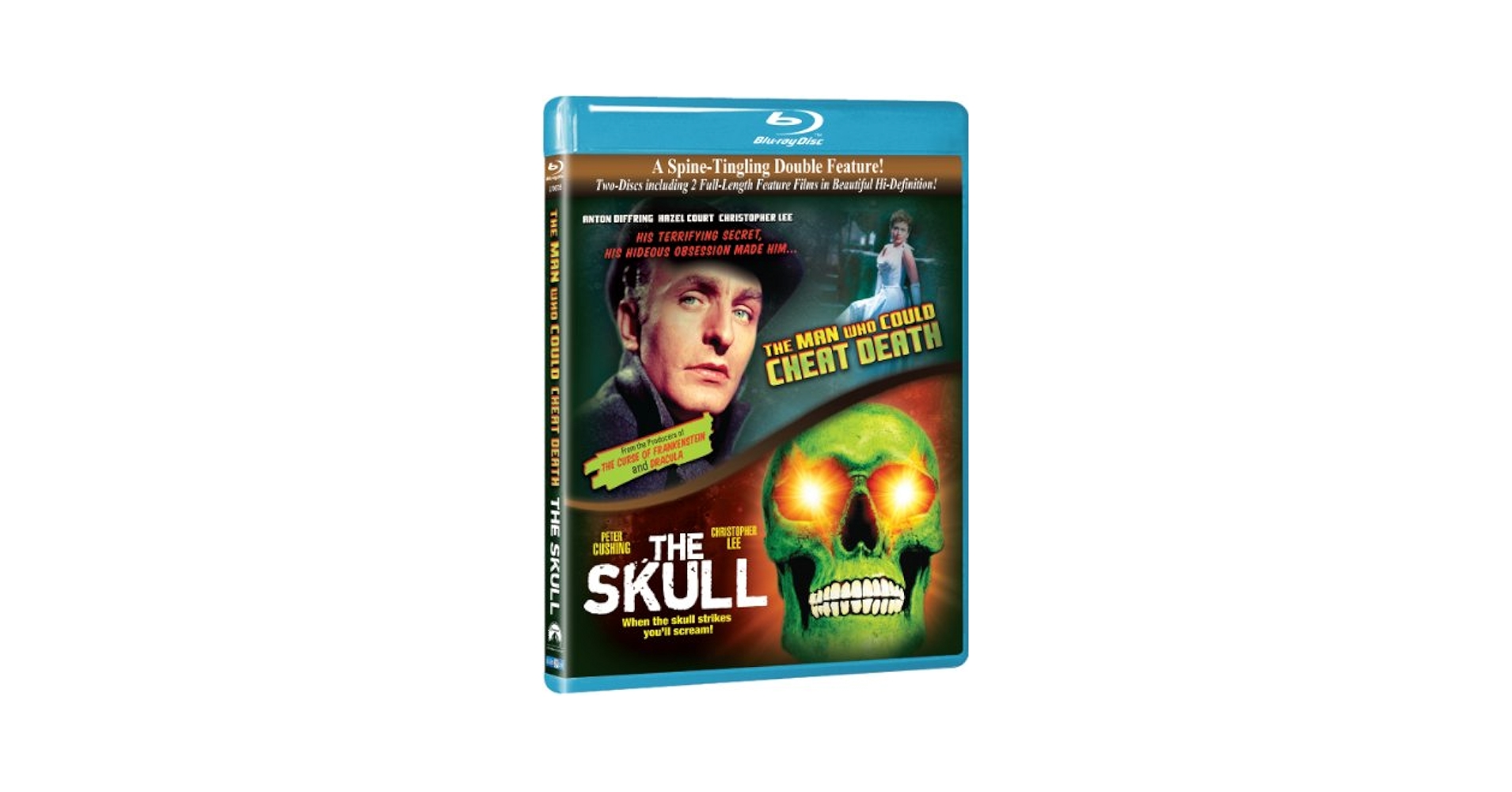 Amazon.com: The Man Who Could Cheat Death / The Skull [Blu