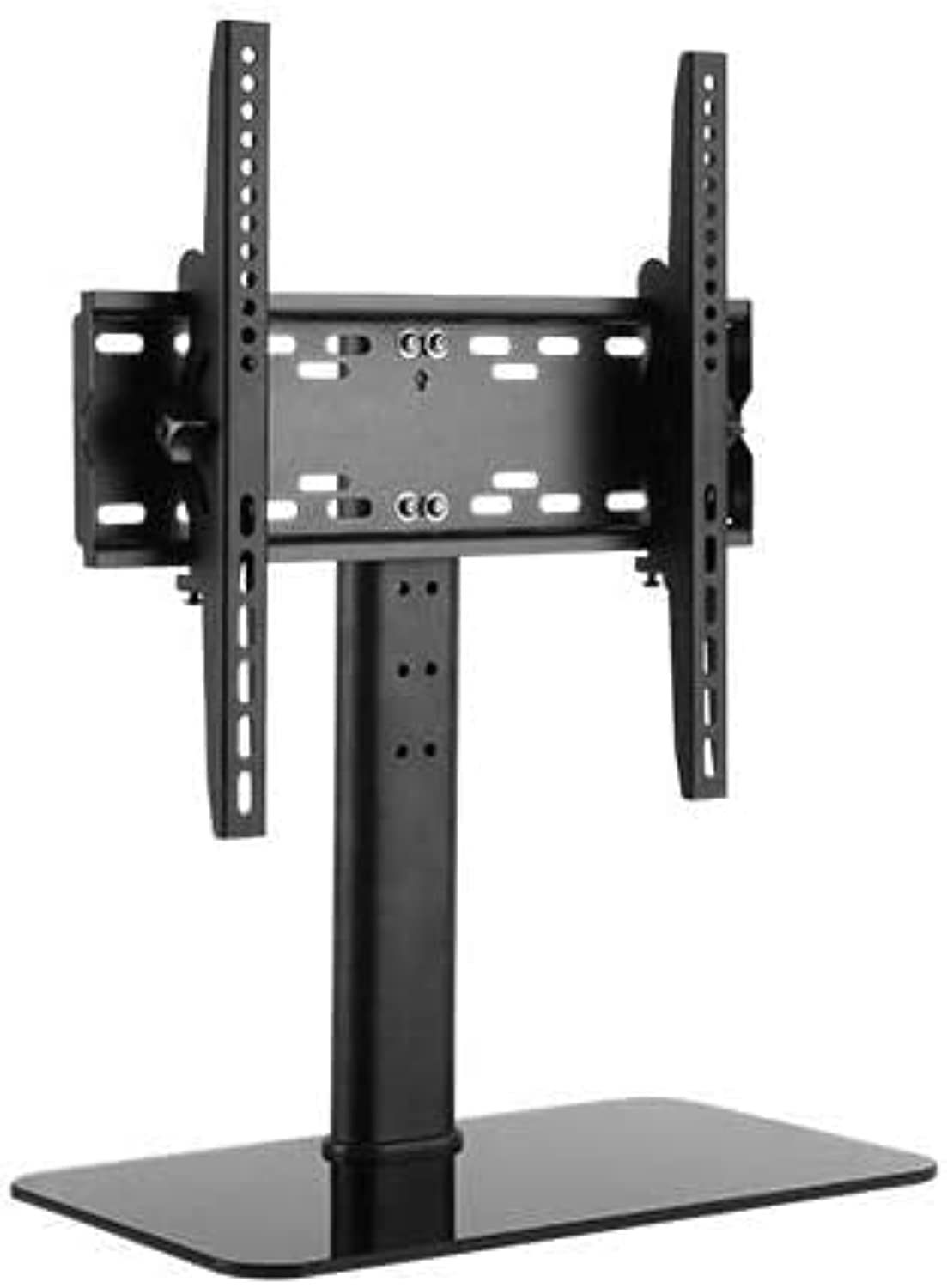 Hot Tech! Tabletop Universal TV Stand for 26-32 in LCD LED TV Stand Mount with Tempered Glass Base Max VESA