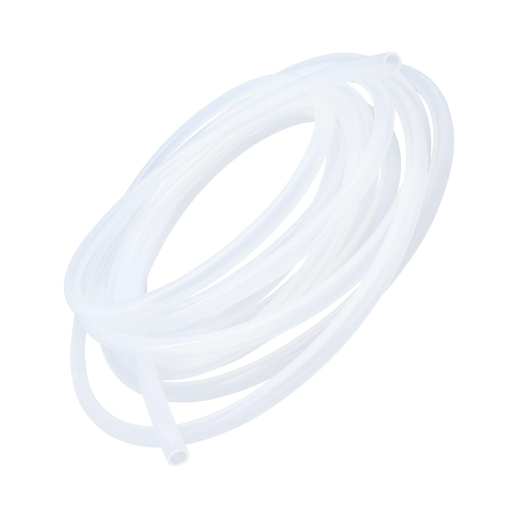 iMeistek Silicone Tubes 6.4mm ID x 9.5mm OD (7 Metres),Flexible Clear Food Grade Silicone Tube Hose for Air/Water Pump Transfer,Homebrew,Aquarium