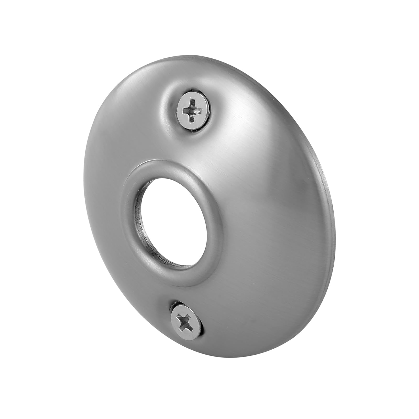 newliplace 2 Pack Brushed Nickel Door Knob Round Rosettes, Old Door Knob Rosettes Plate Replacement for Interior Doors