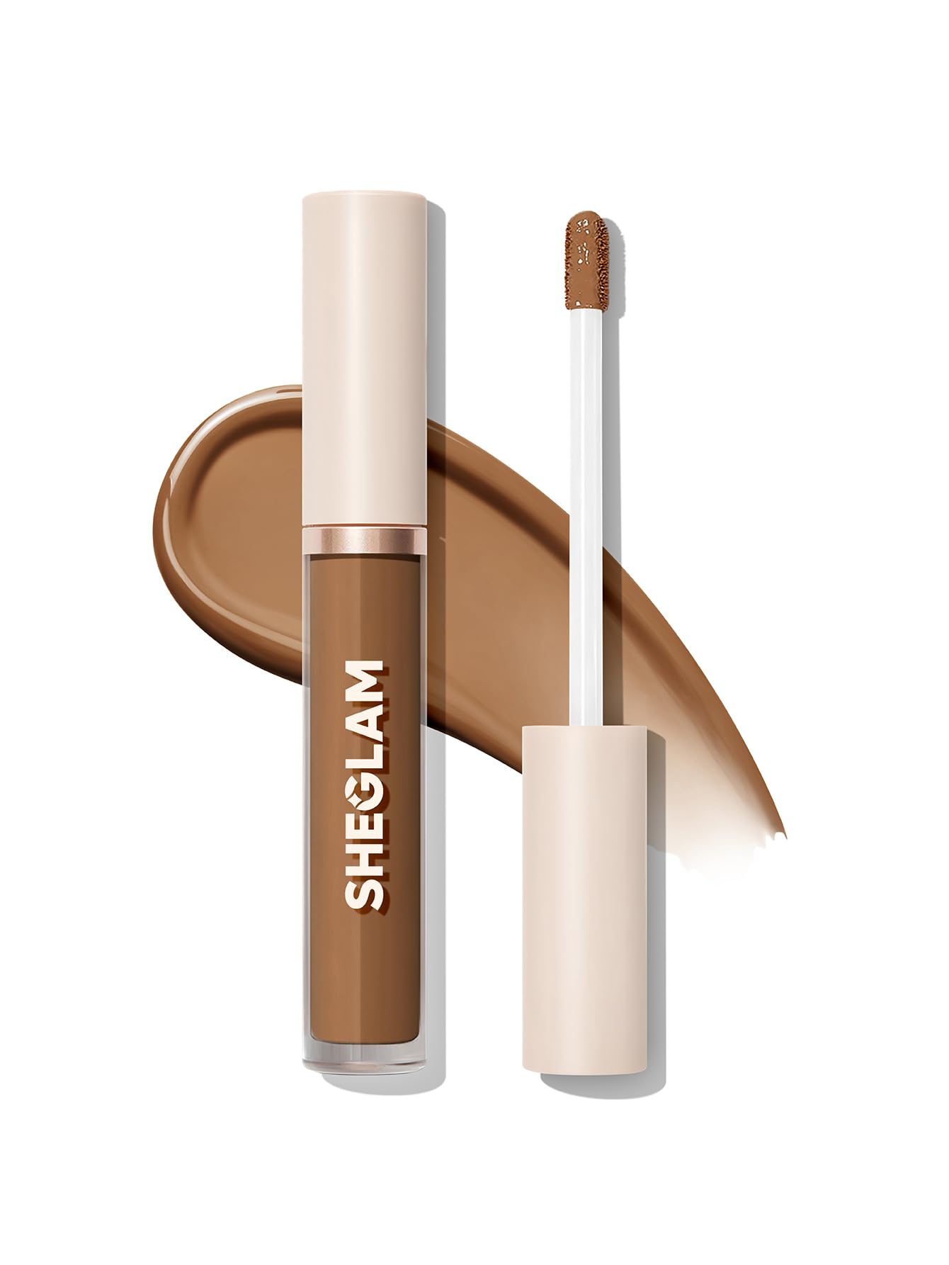 SHEGLAM12HR Full Coverage Concealer Matte Finish Concealer Stick for Under Eye and Dark Circles - Nutmeg