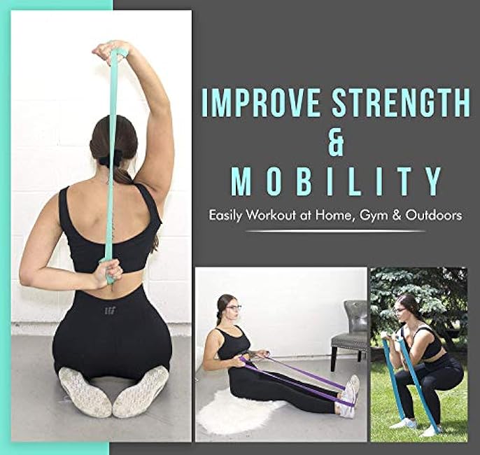 Xtreme Bands Pull Up Assist Resistance Bands - Heavy-Duty Long Workout Bands for Pull-Ups, Powerlifting, Stretching, and Home Workouts -15lbs to 125lbs of Resistance