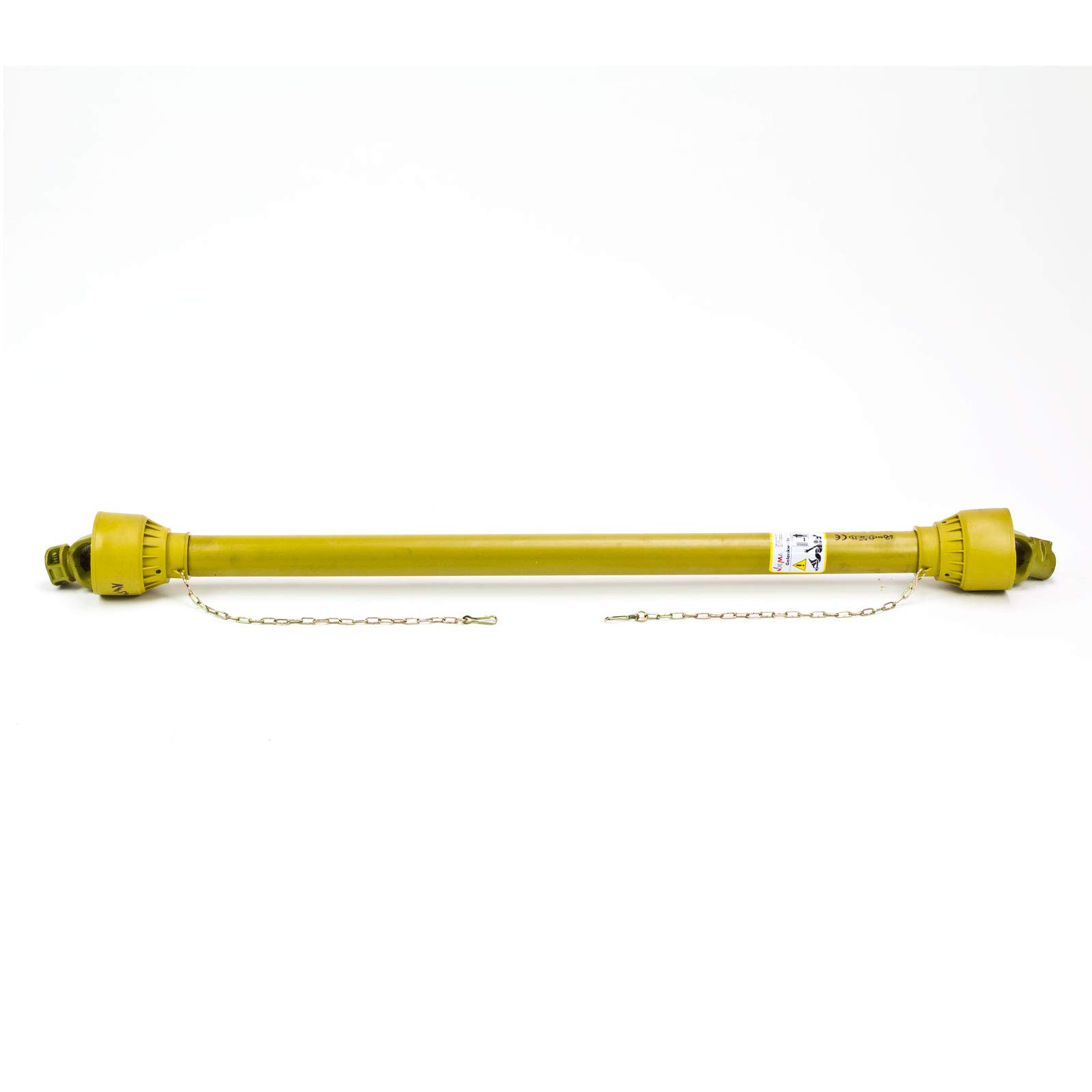 DEMA Gelenkwelle/Zapfwelle 160-235 cm, robust, für Traktoren bis 35 PS, 1 3/8" – 6 Zähne, max. Drehmoment 460 Nm, inklusive Schutz und Schmiernippel