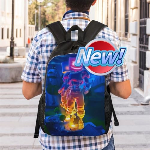 Anime Backpack Fashion Casual Travel Bag Classic Print Backpack4
