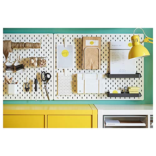 IKEA SKÅDIS pegboard 76x56 cm wit