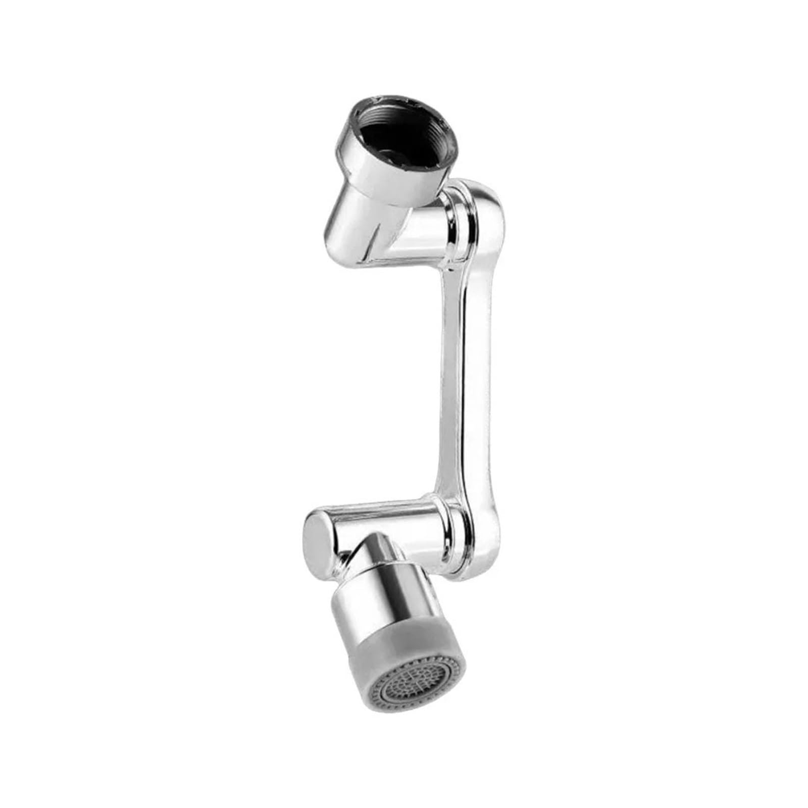 BNGDFDGH 1080 Degree Swivel Faucet Extender Sprayer Head Splash Proof 2 Mode Water Aerator Saving Alloy(Two Model)