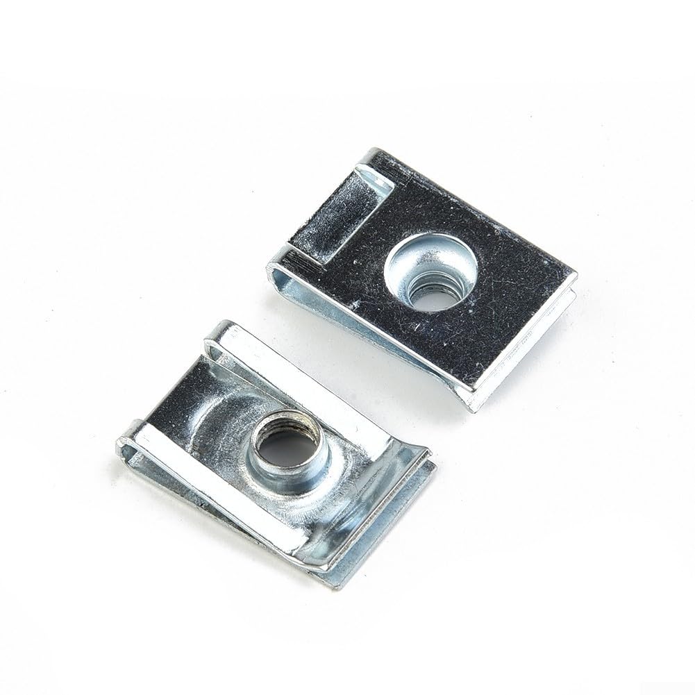 Dadi a molla per pannello carenatura clip U M5 M6 10 pezzi
