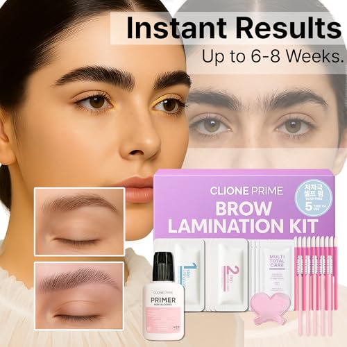 Image of At Home Brow Lamination Kit - DIY Eyebrow Lamination Kit Professional Eye Brow Perm Kit Instant DIY Eyebrow Lift Kit for Fuller Thicker Brows Lasts For Upto 8 Weeks