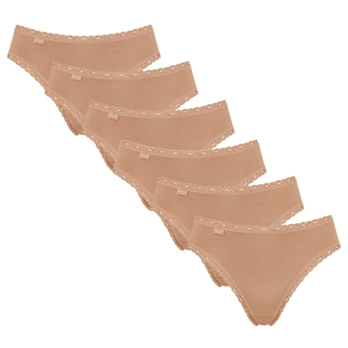 Sloggi - 24/7 Cotton Lace - Tai Slip - 6er-Pack (42 Brush)