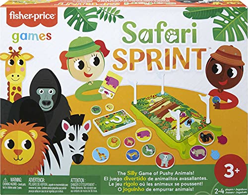 Jeu éducatif Safari Sprint Fisher-Price avec circuit jungle pour enfant 3 ans