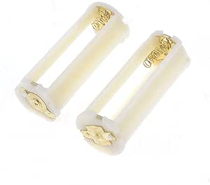 uxcell 3 x 1.5V AAA 2PCS Off White Plastic Shell Battery Holder Case Adapter