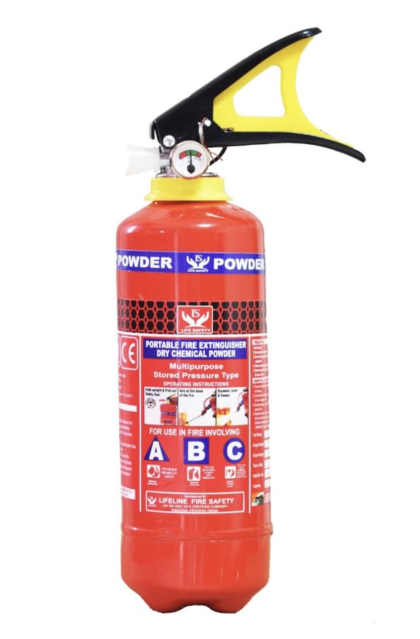 SFS LIFESAFETY FIRE Extinguisher ISI1 KG ABC Type (1 PCS), Portable Fire Extinguisher.-image-28