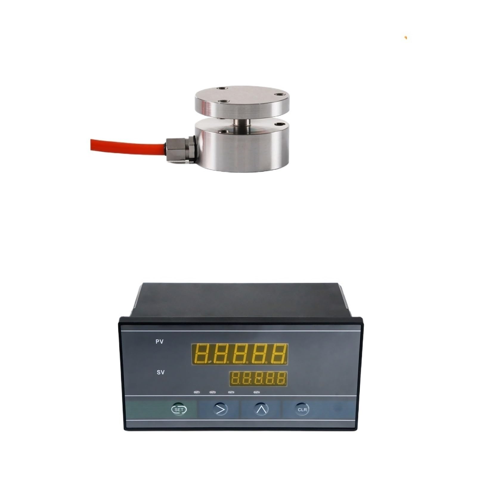 JJHQOKYNA Micro Load Cell Sensor+Indicator Display for The Pressure Tension 20KG 30KG 50KG 100KG 200KG(100KG and Indicator)