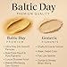 BALTIC DAY Mica Powder for Epoxy Resin – 24 Ultra-Vibrant Colors in Large 10g Jars (240g Total) – High-Pigment Cosmetic-Grade Pearlescent Powder for Soap, Slime, Candle Dye & Crafts