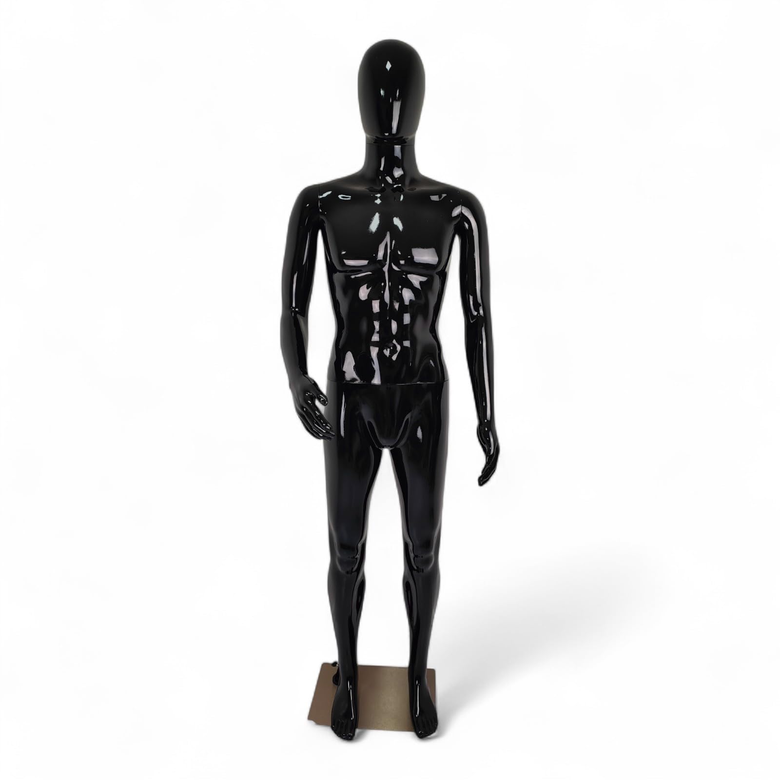 Black Male Female kids Model Mannequin Shop Window Mannequin, Rotatable and Portable, Metal Base - Models Free Next Working Day Delivery ((KIDS (BA-3B X 87CM)))