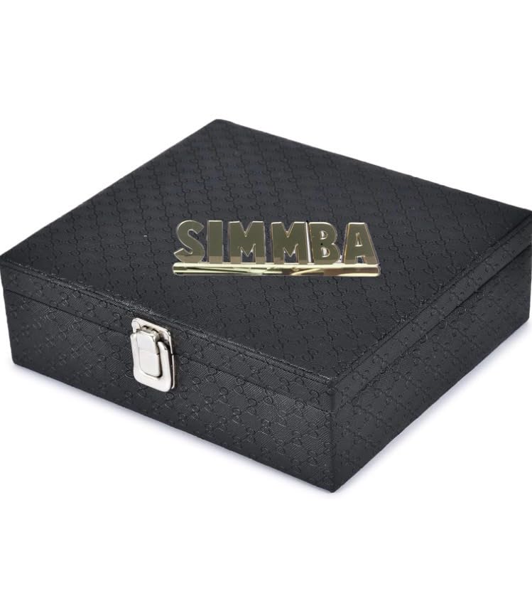 VMYT® PERSONALISED Watch Box WITH YOUR NAME | ACRYLIC NAME | Premium leatherette finish 8 slots | FOR GIFTING PURPOSE | Customized watch box (B0CTVFWMGW) Amazon Price History, Amazon Price Tracker