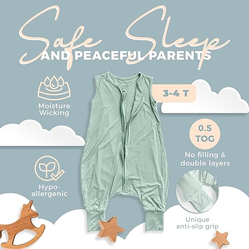 Image of Toddler Sleep Sack Sleeveless Wearable Blanket