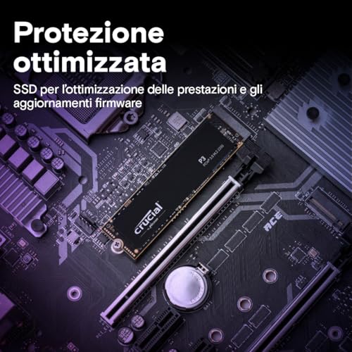P3 4TB PCIe 3.0 3D NAND NVMe M.2 SSD, Fino a 3500MB/s - CT4000P3SSD801 Edizione Acronis - Hdd - Immagine 4