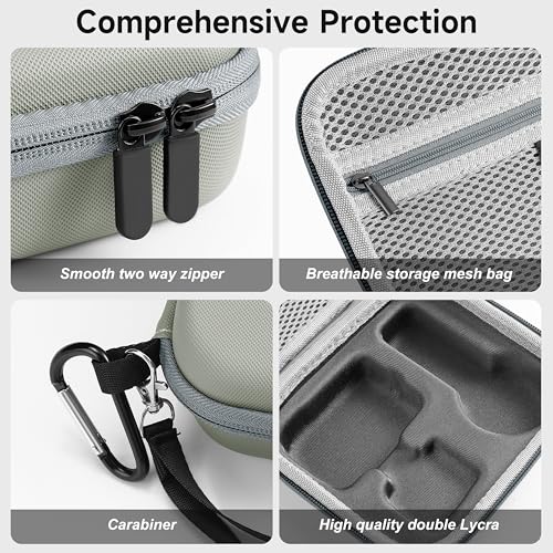 Bolsa para Insta360 GO Ultra con estuche protector rígido miniatura 5