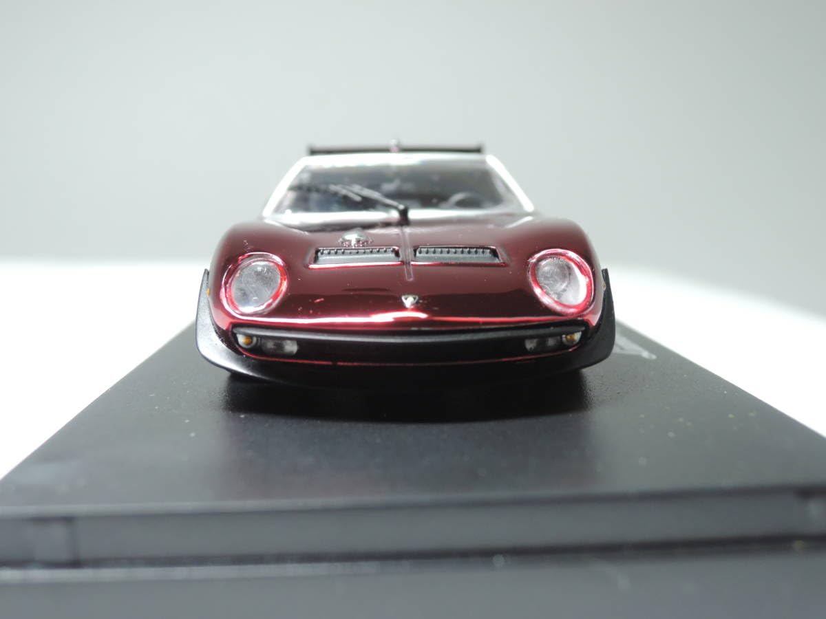 1/43 KYOSHO ランボルギーニ イオタ SVR クロームレッド 1/43 KYOSHO