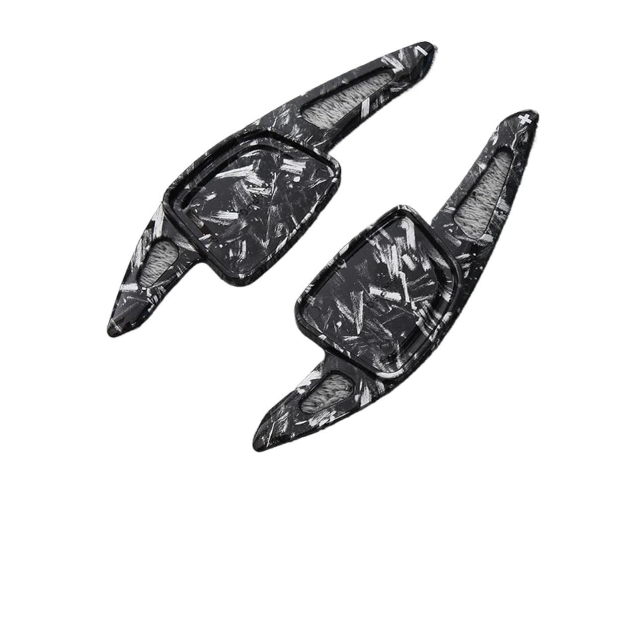 Gmzqsn Black Forging Patter Red Semi-Auto Shift Paddle For Audi For A3 For A4l For A5 For A6l For A7 For A8 For S4 For S6 For S7 For S8 For Q6, Steering Shifter