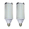 500W Equivalent LED Corn Light Bulbs 50W Warm White 3000K 5000 Lumen 210 LEDs 5730 SMD Large Area Ultra Bright Light Lamp for Outdoor Indoor Garage Warehouse Barn Factory, 85V-265V, 2 Pack