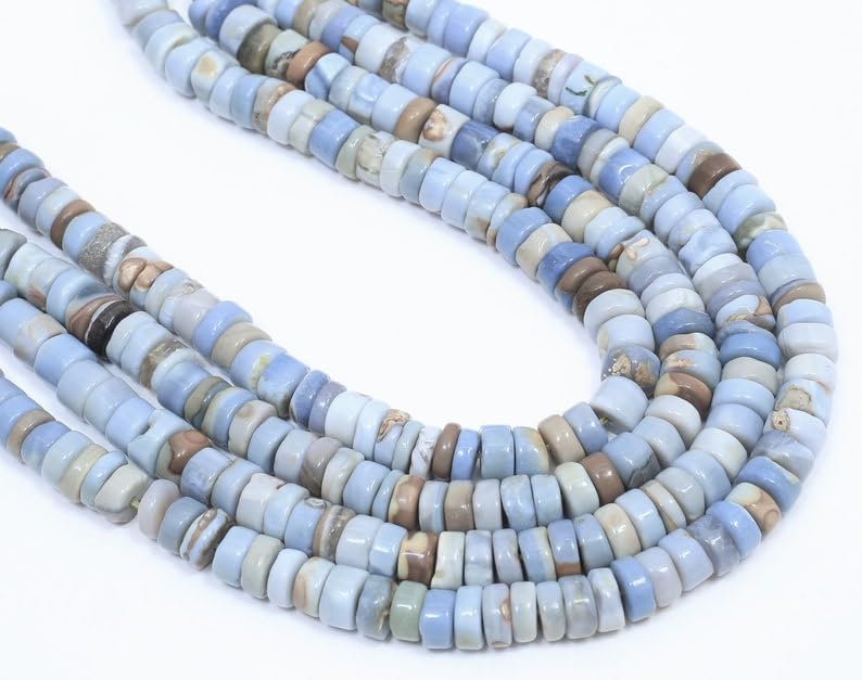 Perles à facettes naturelles fabrication de bijoux collier enfilage - 6