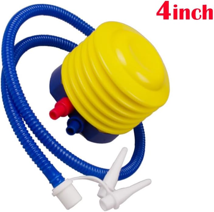 Miniatura 7 de Bomba de bola de yoga, bombas de ejercicio, prensa manual de pie, inflador de aire con clavija de enchufe, kit adaptador de tapón para deportes,