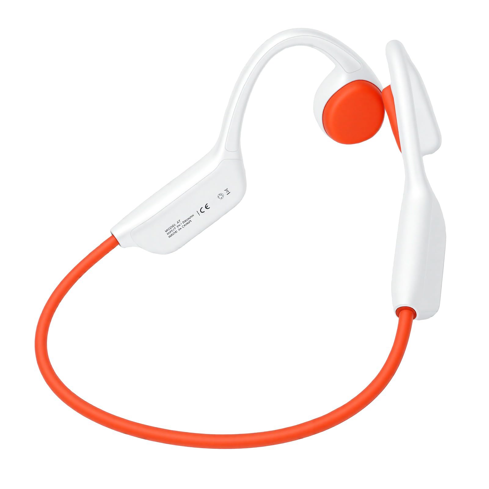 Fockety Cuffie a Conduzione Ossea, IPX8 Impermeabili Bluetooth 5 4 Lettore MP3 da 32 GB Auricolari a Conduzione Ossea, Cuffie Wireless a con Ricarica Magnetica per Nuoto e Corsa (#1)
