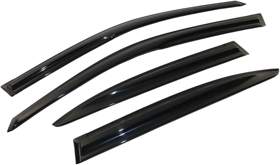 Per Honda F/Jazz 2009 2013 Finestra Vento Deflettore Visiera Pioggia/Sun Guard - Foto 12