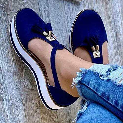 Sandalias de plataforma cómodas para juanetes para mujer, de piel sintética, informales, con suela plana, zapatos ortopédicos, suela plana, sandalias correctoras de pies grandes, sandalias de tacón de