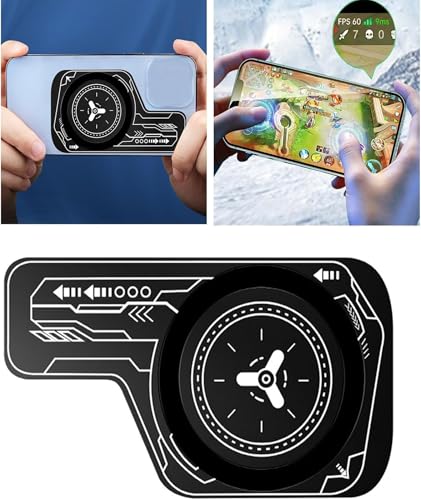 Image of 2PCS Cooling Pad for Mobile, Phone Cooler with Heat Dissipation Technology, Universal Cooling Plate for Smartphones Gaming Accessories, Maintain a Stable Device Temperature During the Game Process