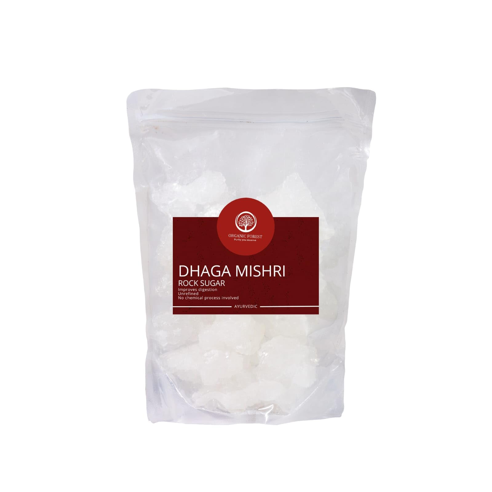 ORGANIC FOREST Dhaga Mishri | Dhage wali Misri | Thread Mishri | Crystal Sweet Candy | Thread Crystal Sugar | Kunja Mishri | Dora Mishri Sugar | Mishri Crystals (900g) (B0B65C325W) Amazon Price History, Amazon Price Tracker