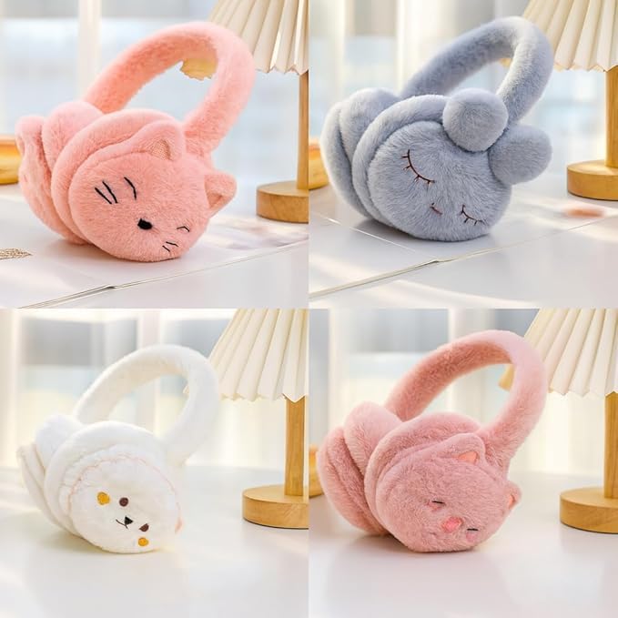DERIKO Kids Winter Earmuffs - Winter Earmuffs - Ear Muffs For Winter - Ear Headband (1) 2
