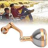 SustVita Spinning Reel Griff Aluminium Rollengriff Grip Fishing Rollen Ersatzteile Universal Fit Accessoire für Angler (L)