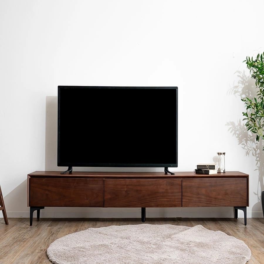 Amazon｜大川家具サンセー テレビ台 テレビボード ローボード