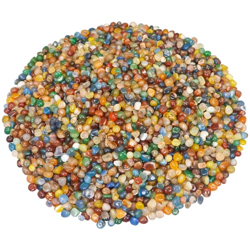 Image of Decorative River Rocks & Pebbles for Fish Tank, Plant, & Landscaping