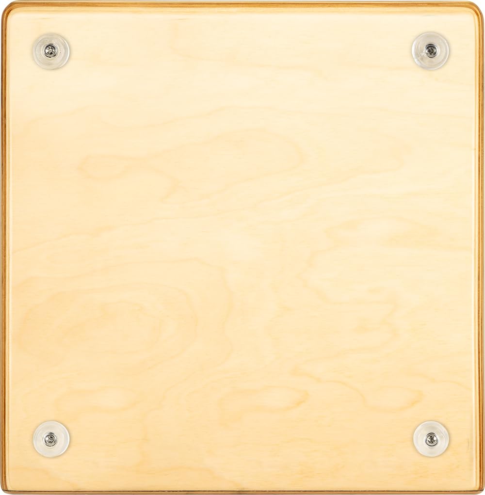 Meinl Percussion Woodcraft Cajon Instrument - Grande Drum Box con Suono Snare e Suono Basso Profondo - Superficie di Suono Betulla del Baltico (WC100B)