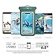 YOSH Grün wasserdichte Handyhülle, 7,0 Zoll IPX8 Unterwasser Handyhülle, Wasserfeste Handytasche Waterproof Phone Case für iPhone 16 15 14 13 12 11 Pro Max Samsung S25 S24 S23 S22 Ultra Xiaomi