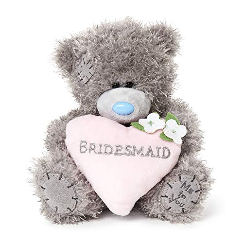 Me To You AP701043 Tatty Teddybär für Brautjungfern, Liebe, Geschenk, Blau, Grau, Rosa, Weiß – Bild 4