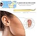 Ear Seeds Acupuncture Kit - Acupressure with Ears Seed, with Bonus Free Chart and Brass Acupressure Probe - for Balance & Wellness (Silver-200pcs)