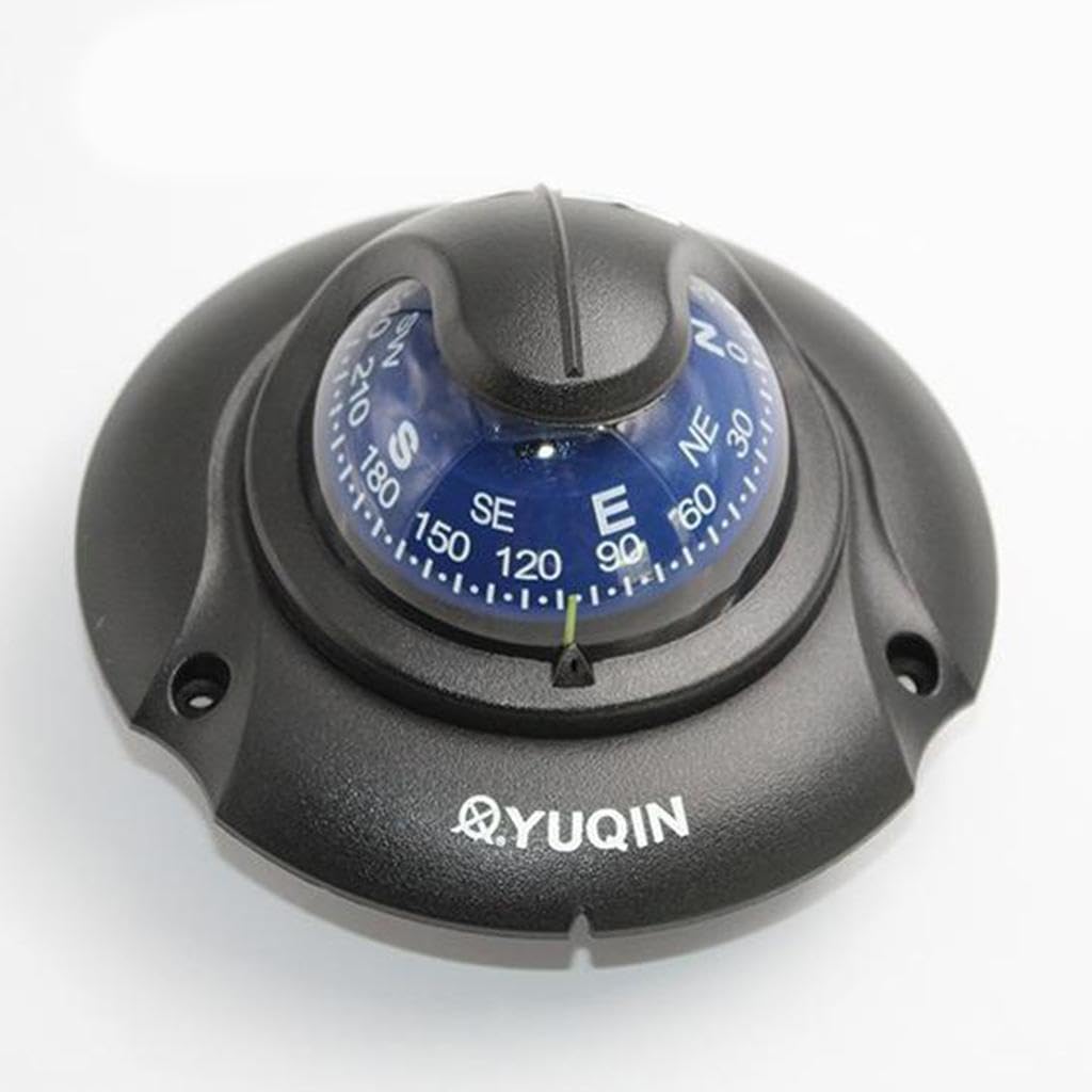 Brújula de navegación para Kayak y Barco Marino. La función de iluminación Nocturna Ajustable Proporciona una navegación confiable en el Agua.