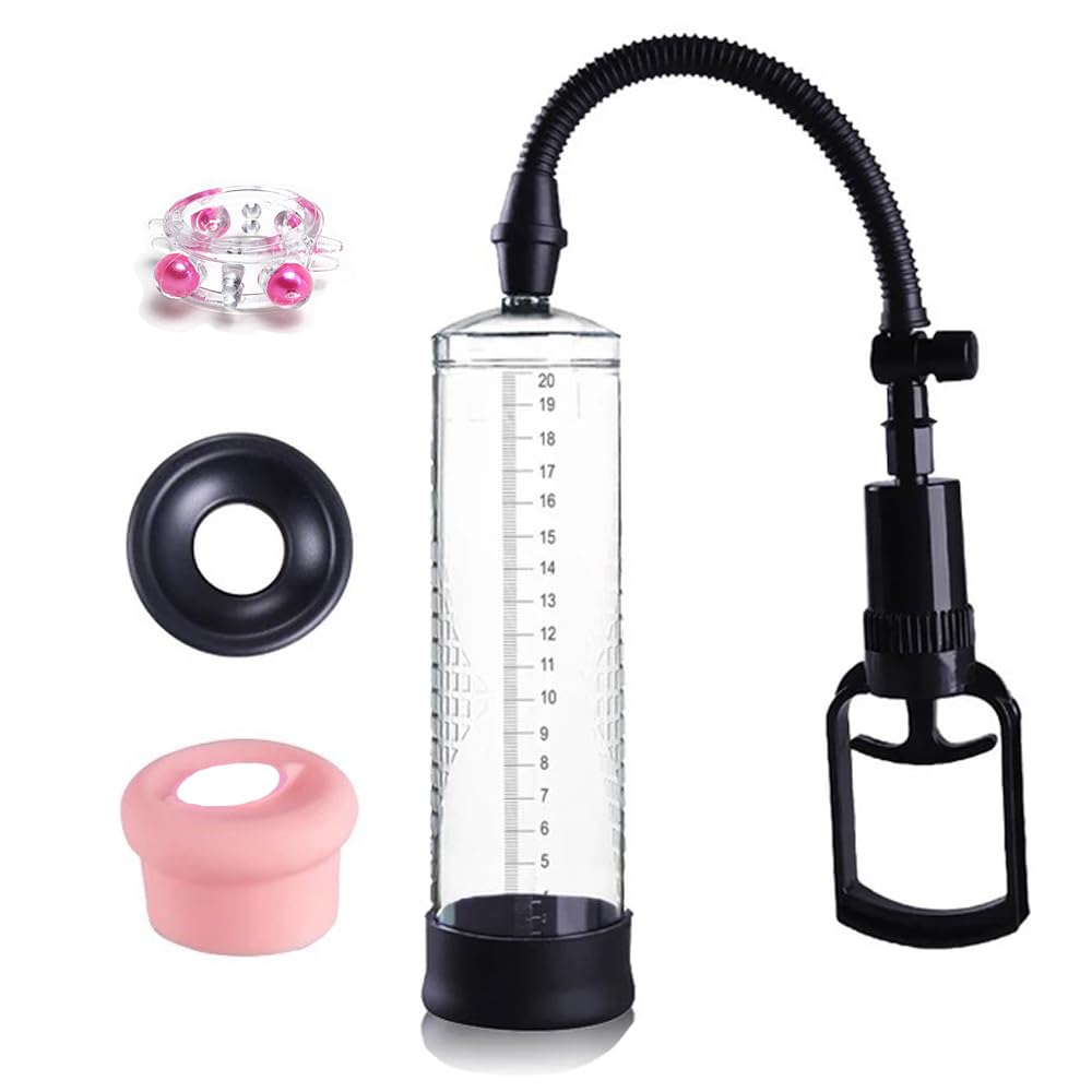 Pump Toys Uomini Vacuum Device per Allenamento P𝚎ne Migliorare Per Potenza Toysper Uomo Péne Pompa Vuoto per il Prodotti Allunga Acqua Allungare S𝚎x Ingrandimento Allungamento -X13j