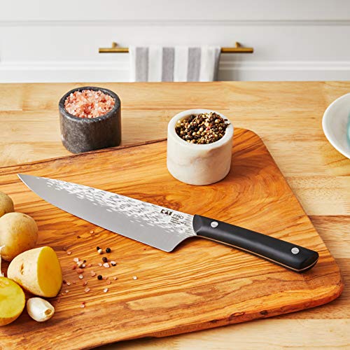 Kai Pro Chef's Knife 8”, Thin, Light Kitchen Knife, Ideal For All-Around Food Preparation, Authentic, Hand-Sharpened Japanese Knife, Perfect For Fruit, Vegetables, And More, From The Makers Of Shun #TOP4
