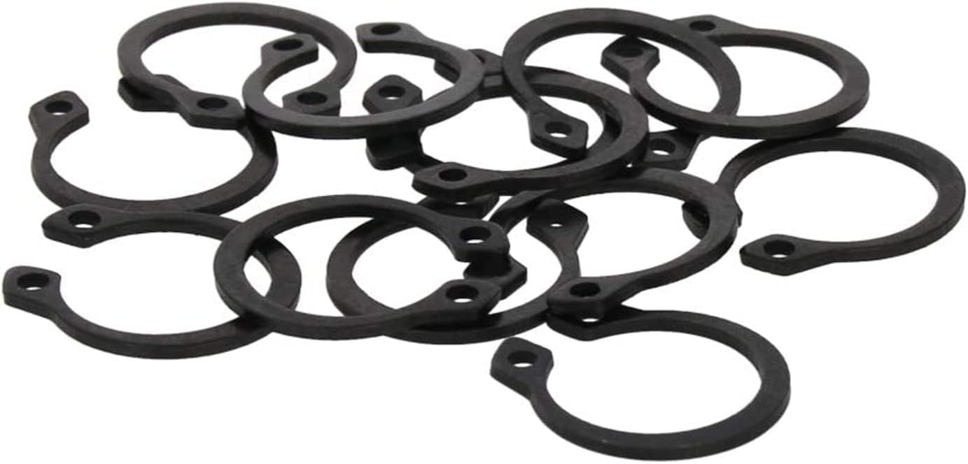 Internal Retaining Ring 50 C-Lip 65Mn Steel Snap Rings for Automotive Electrical and Bearing Applications(29mm)